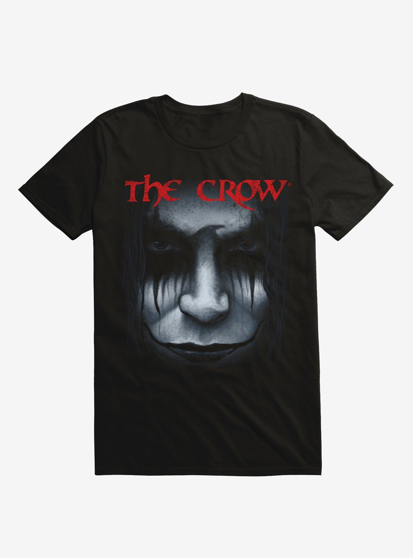 The Crow Eric Draven Close-Up T-Shirt, BLACK, hi-res