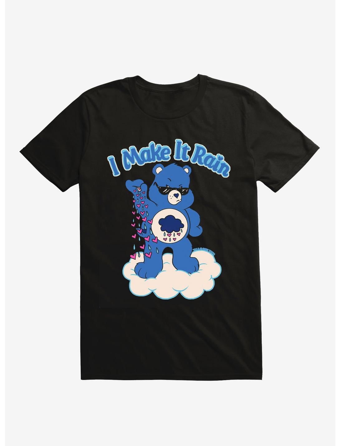 Care Bears Grumpy Bear I Make It Rain T-Shirt, BLACK, hi-res