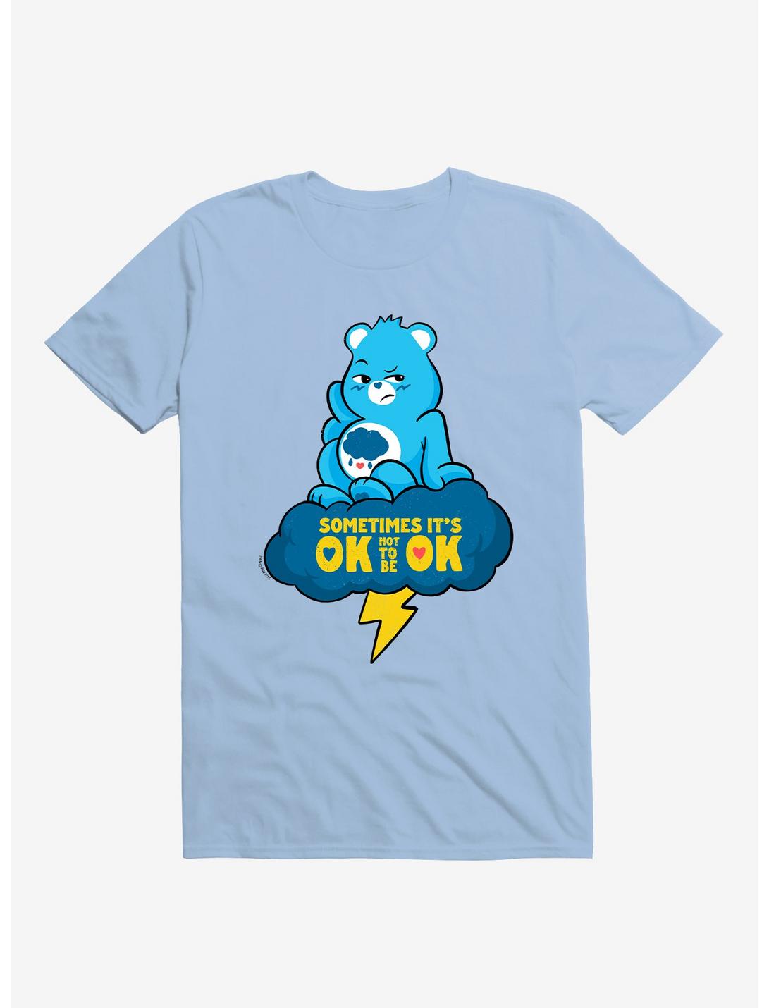 Care Bears Grumpy Bear It's OK T-Shirt, LT BLUE, hi-res