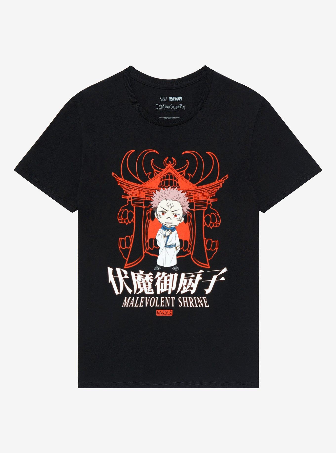 Jujutsu Kaisen Nendoroid Sukuna T-Shirt, BLACK, hi-res