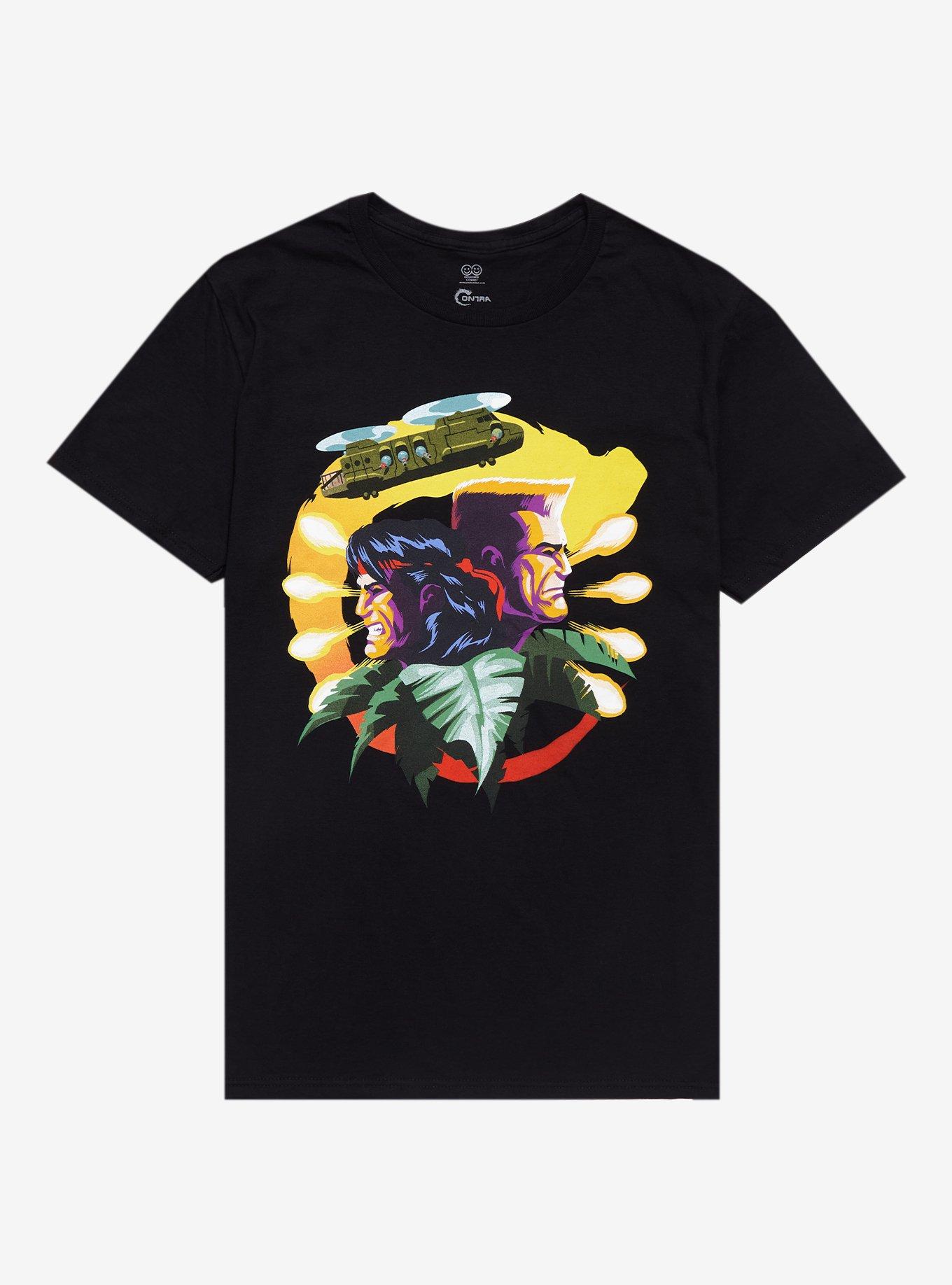 Contra Commandos T-Shirt, BLACK, hi-res