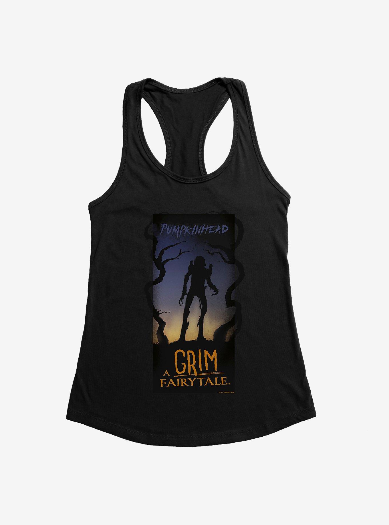 Pumpkinhead Grim Fairytale Girls Tank, BLACK, hi-res