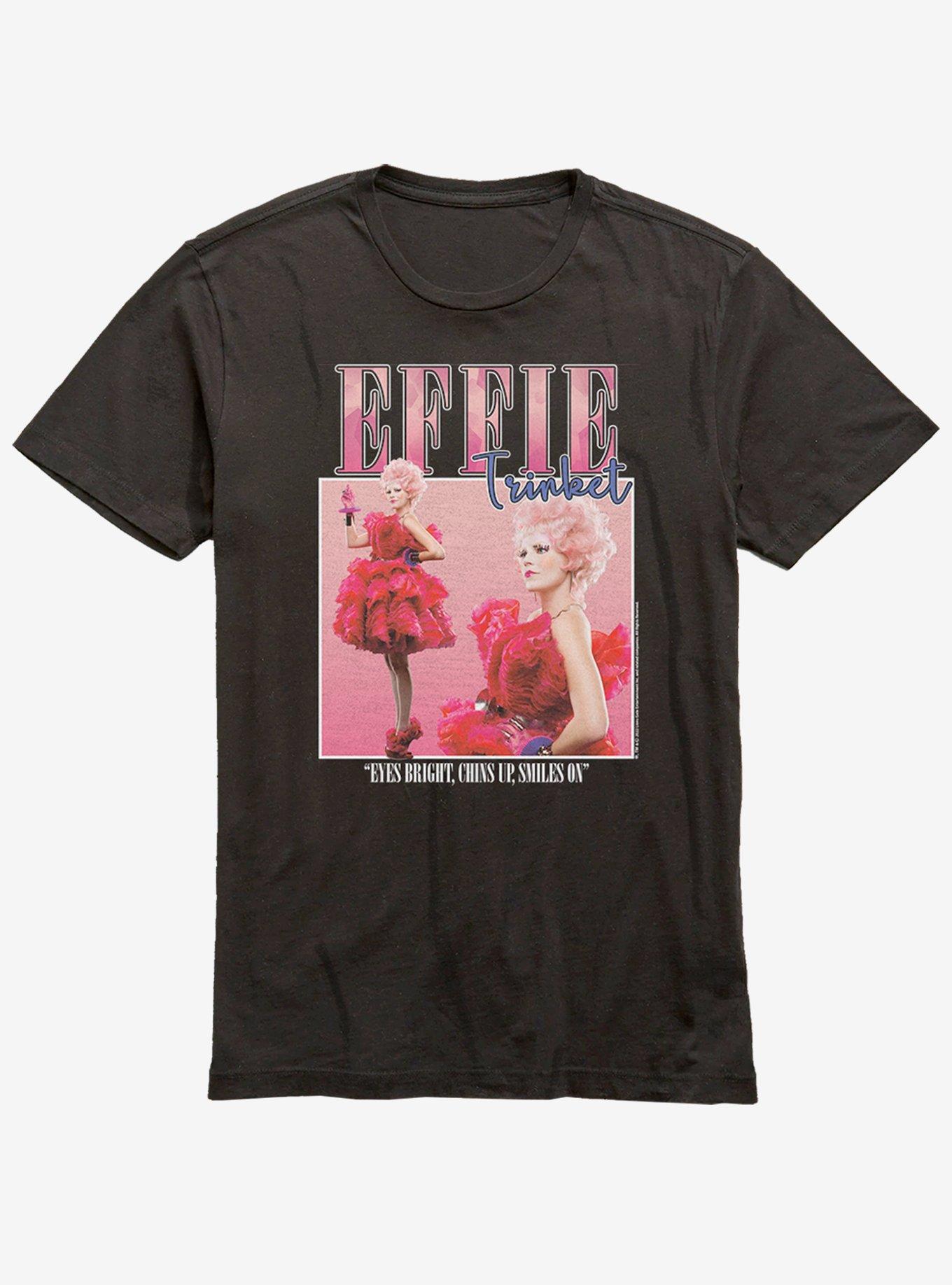 The Hunger Games Effie Trinket Boyfriend Fit Girls T-Shirt, MULTI, hi-res