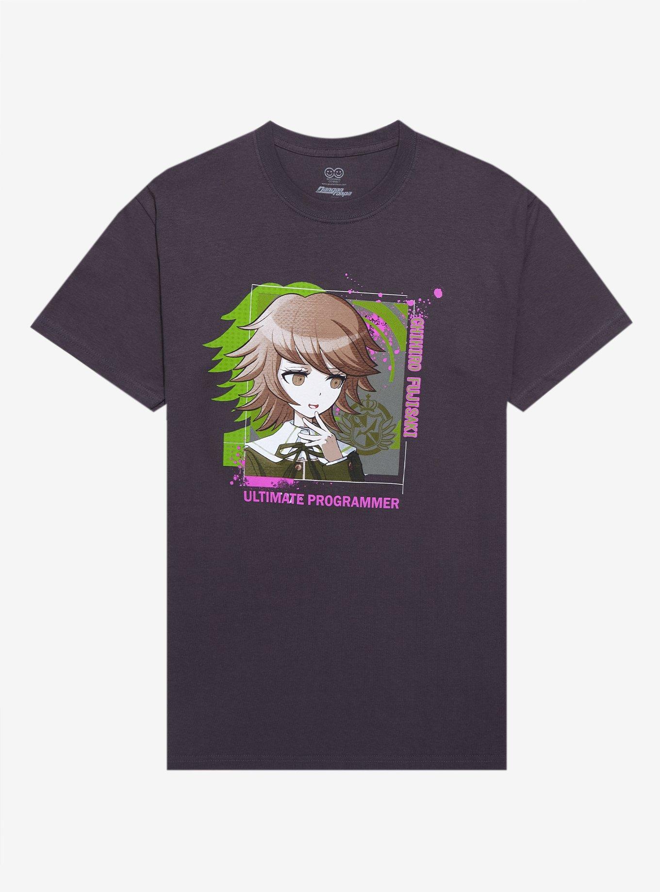 Danganronpa Chihiro Ultimate Programmer T-Shirt, BLACK, hi-res