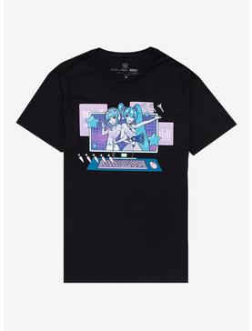 Hatsune Miku X GUMI Computer Divas T-Shirt By Calla, , hi-res