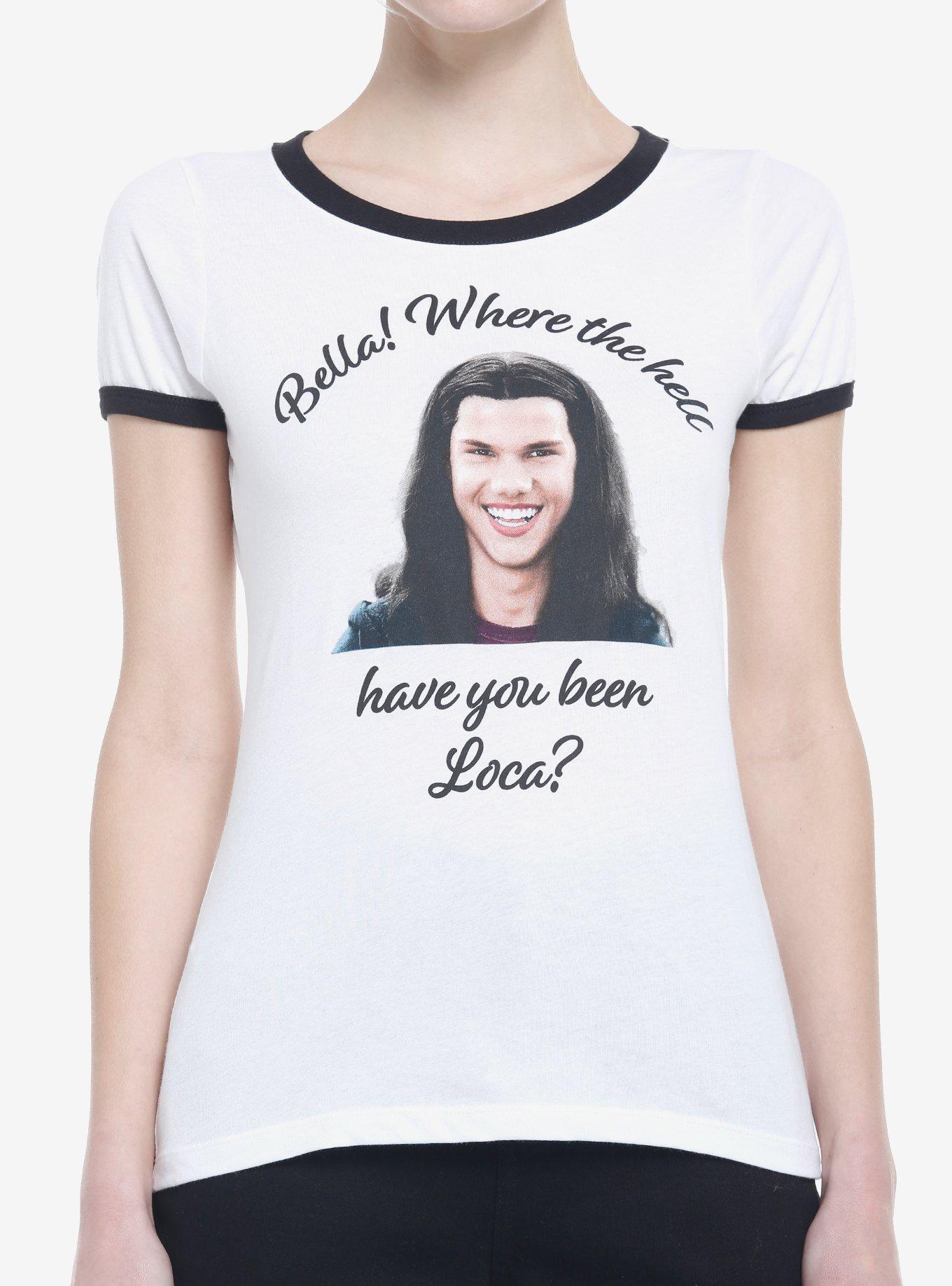 Twilight Jacob Where You Been Loca T-Shirt - BLACK