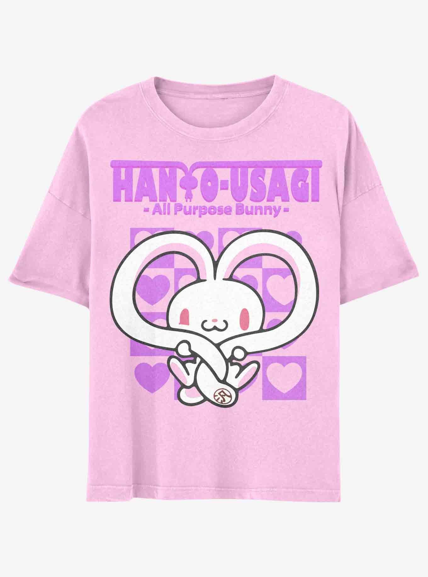 Hanyo Usagi Boyfriend Fit Girls T-Shirt, MULTI, hi-res