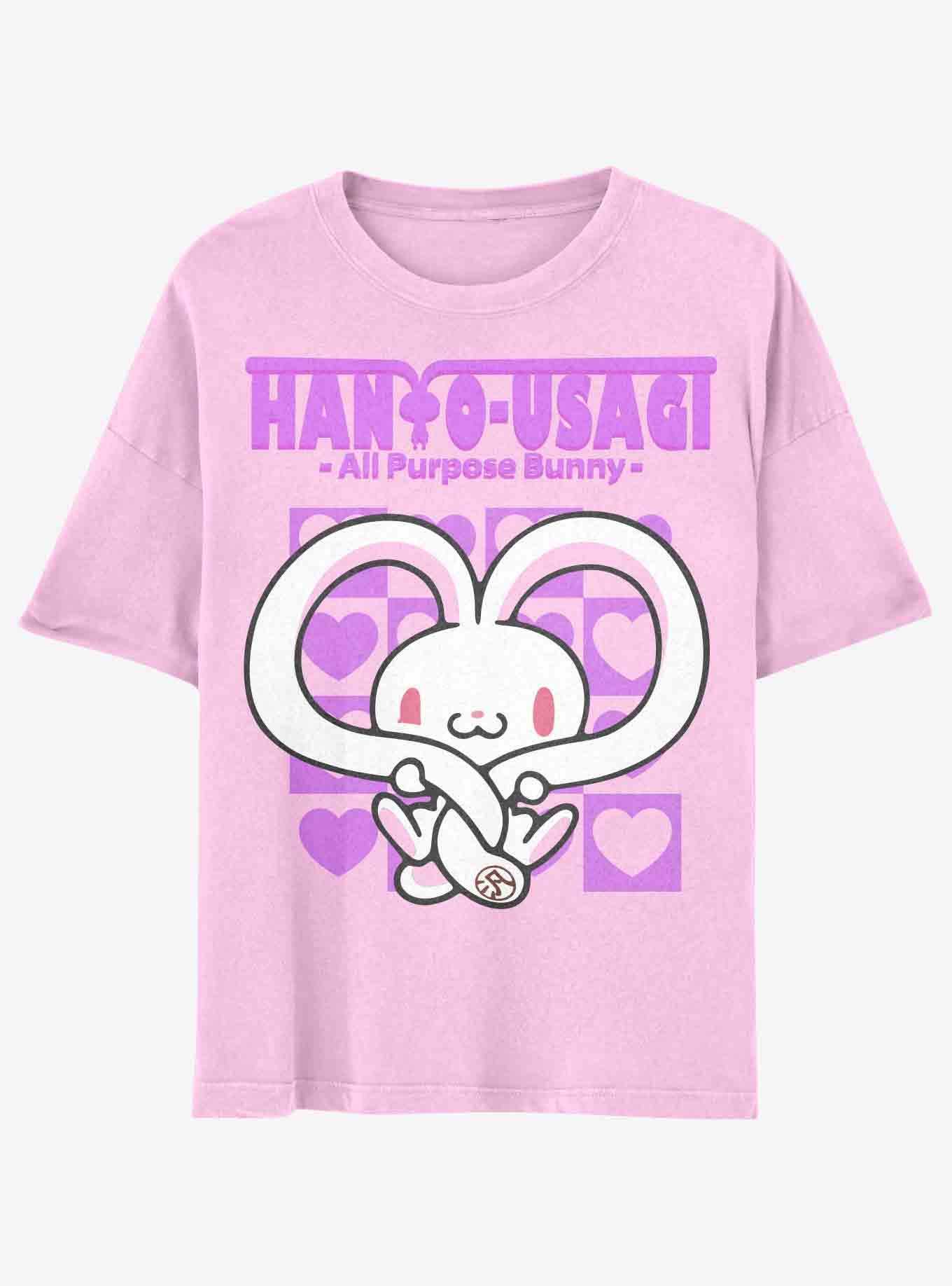 Hanyo Usagi Boyfriend Fit Girls T-Shirt, , hi-res