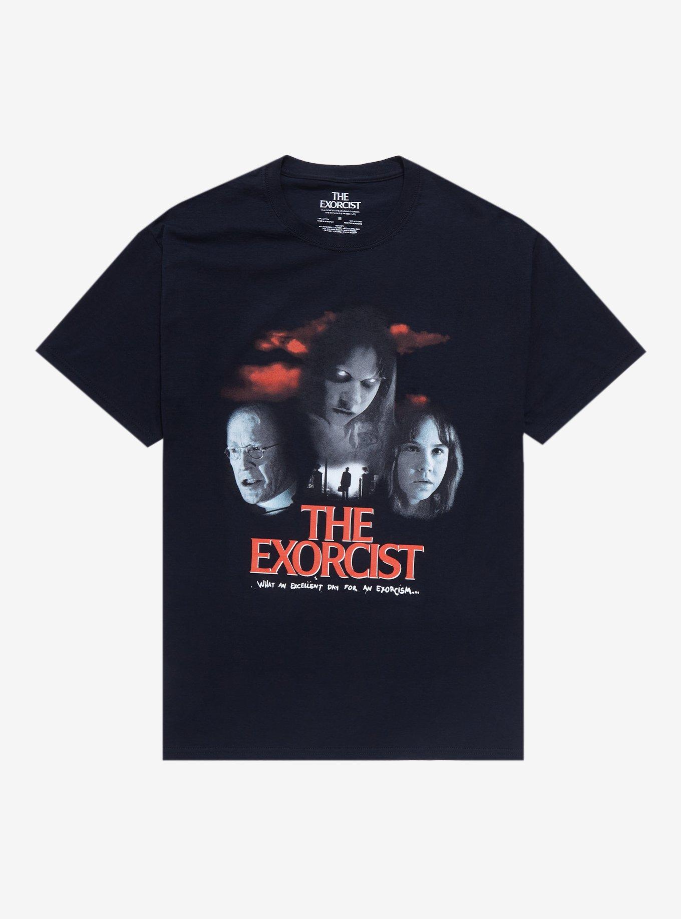 The Exorcist Collage Boyfriend Fit Girls T-Shirt