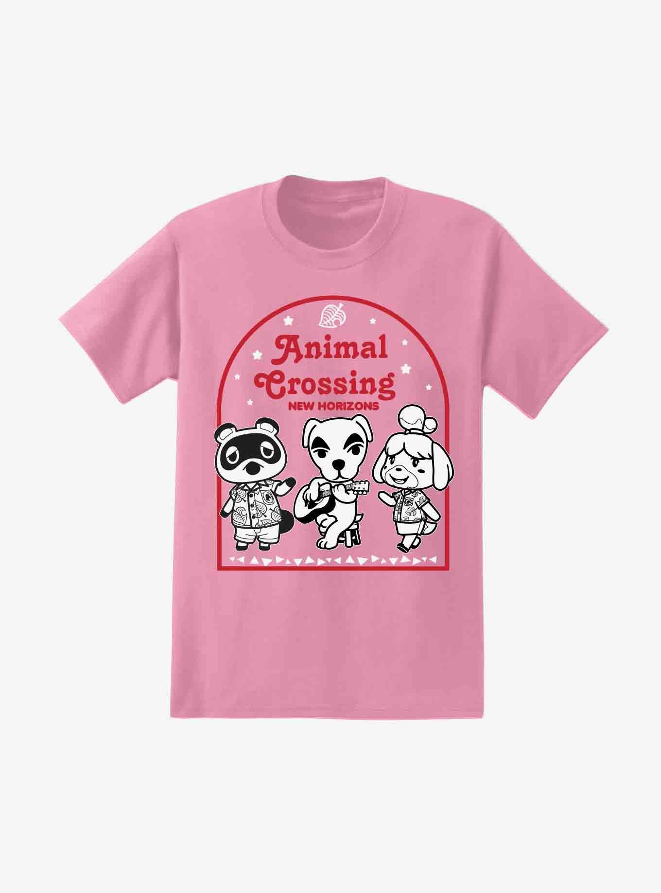 Animal Crossing: New Horizons Trio Boyfriend Fit Girls T-Shirt, MULTI, hi-res