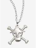 One Piece Luffy Jolly Roger Pendant Necklace , , hi-res