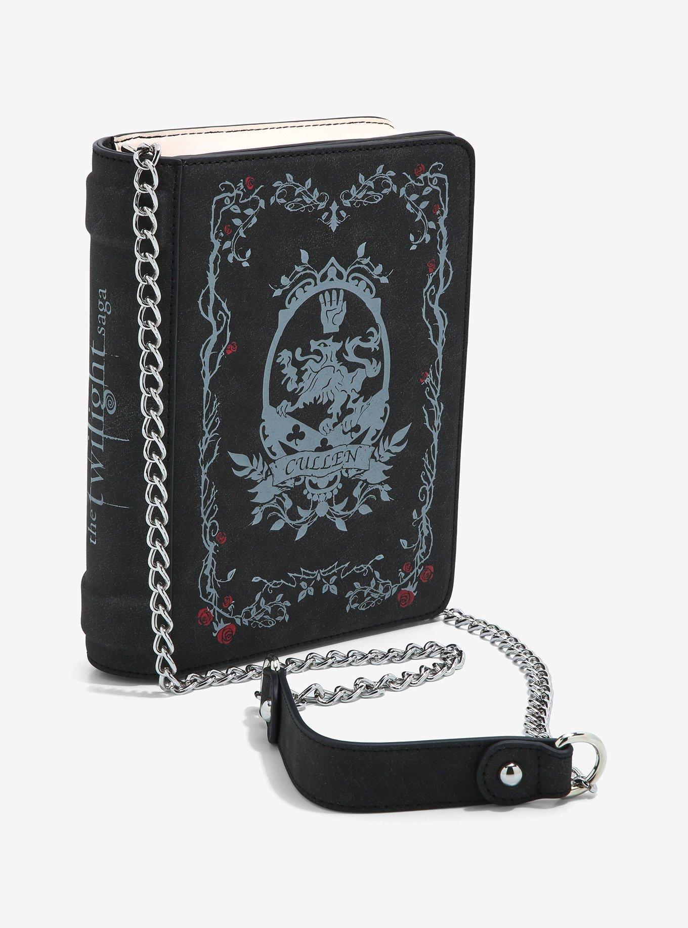 Twilight Cullen Crest Book Crossbody Bag | Hot Topic