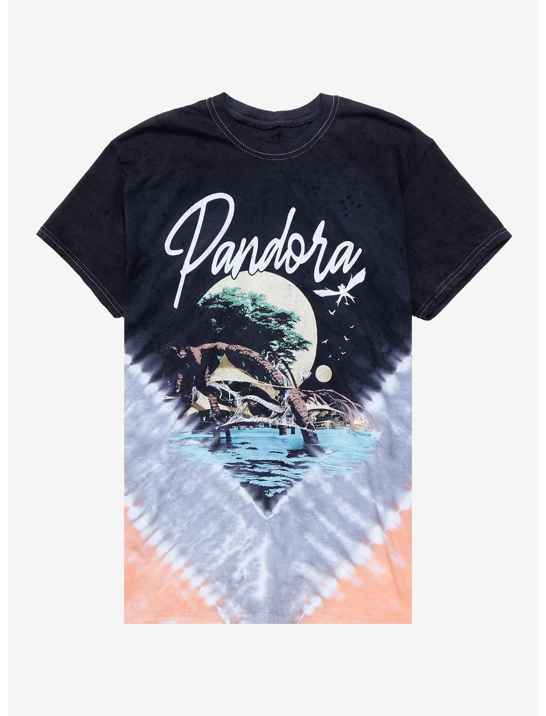 Avatar Pandora Tie-Dye Women’s T-Shirt - BoxLunch Exclusive , MULTI, hi-res