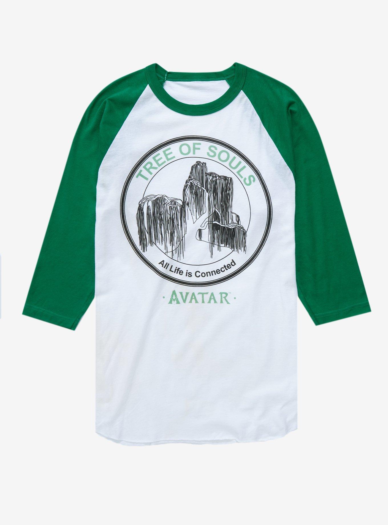 Avatar Tree of Souls Raglan T-Shirt - BoxLunch Exclusive, PURPLE, hi-res