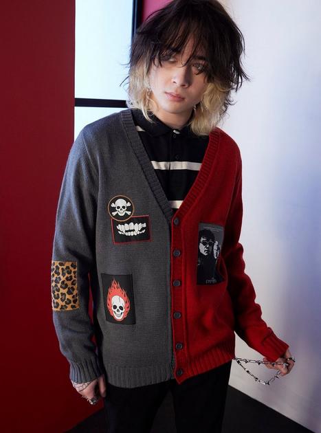 The Lost Boys Split Patch Cardigan | Hot Topic