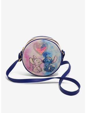 Plus Size Her Universe Disney Lilo & Stitch Confetti Heart Crossbody Bag, , hi-res