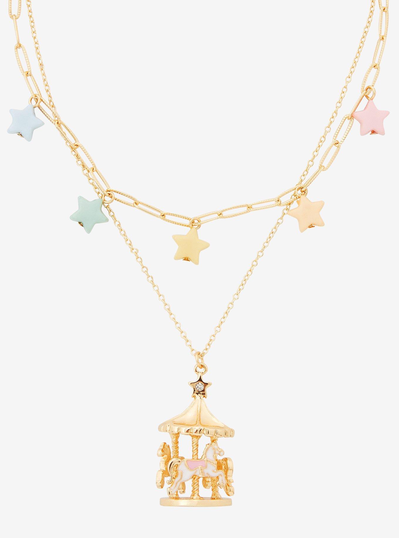 Star Carousel Necklace Set