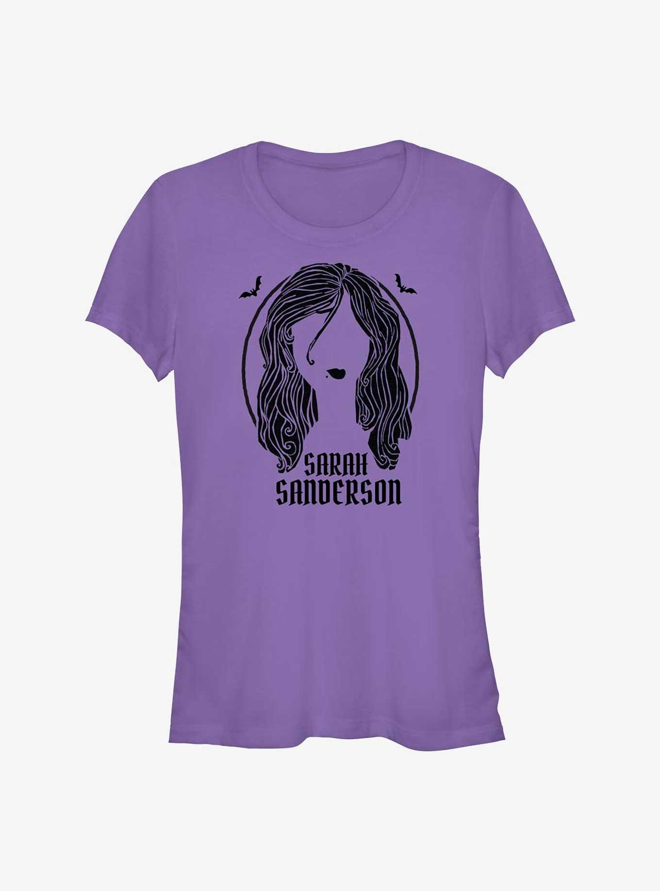 Disney Hocus Pocus Sarah Sanderson Hair Girls T-Shirt, PURPLE, hi-res