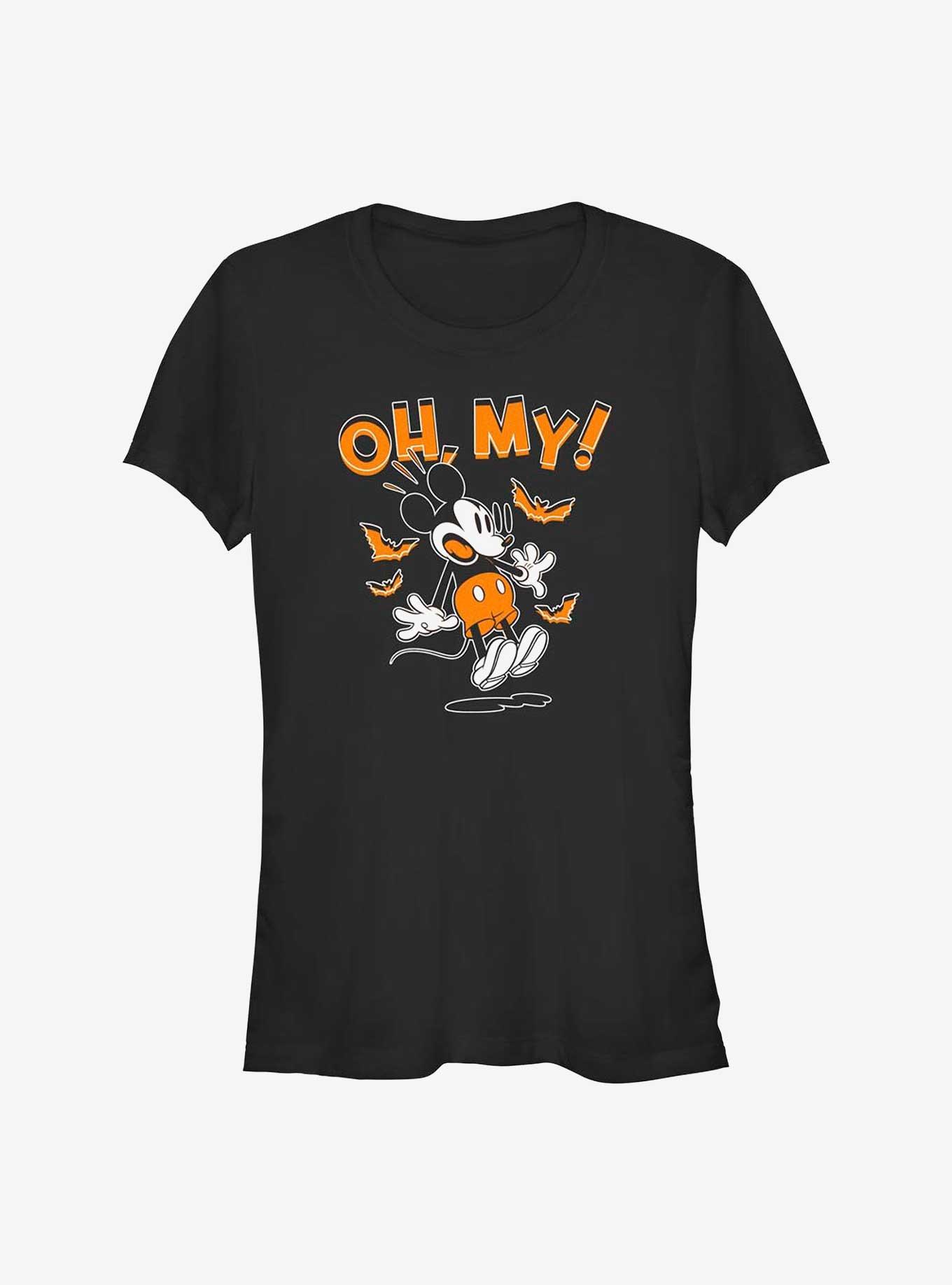 Disney Mickey Mouse Oh My Girls T-Shirt, BLACK, hi-res