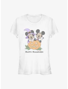 Disney Mickey Mouse & Minnie Mouse Pumpkin Girls T-Shirt, , hi-res