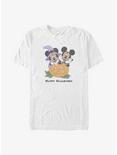 Disney Mickey Mouse & Minnie Mouse Pumpkin T-Shirt, WHITE, hi-res
