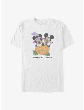 Disney Mickey Mouse & Minnie Mouse Pumpkin T-Shirt, , hi-res