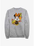 Disney Minnie Mouse Fall Leaves Sweatshirt, ATH HTR, hi-res