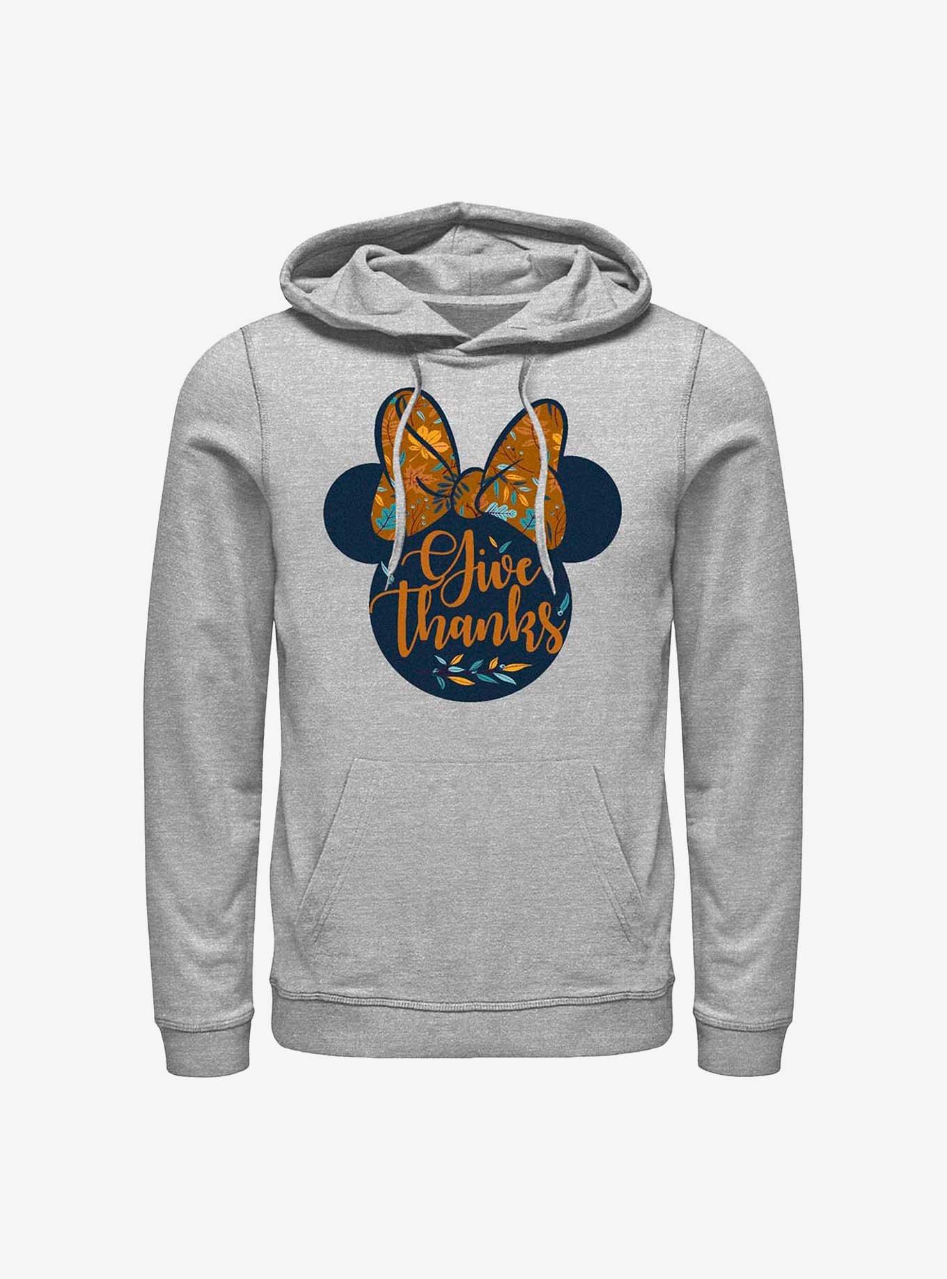 Disney Minnie Mouse Give Thanks Hoodie, , hi-res