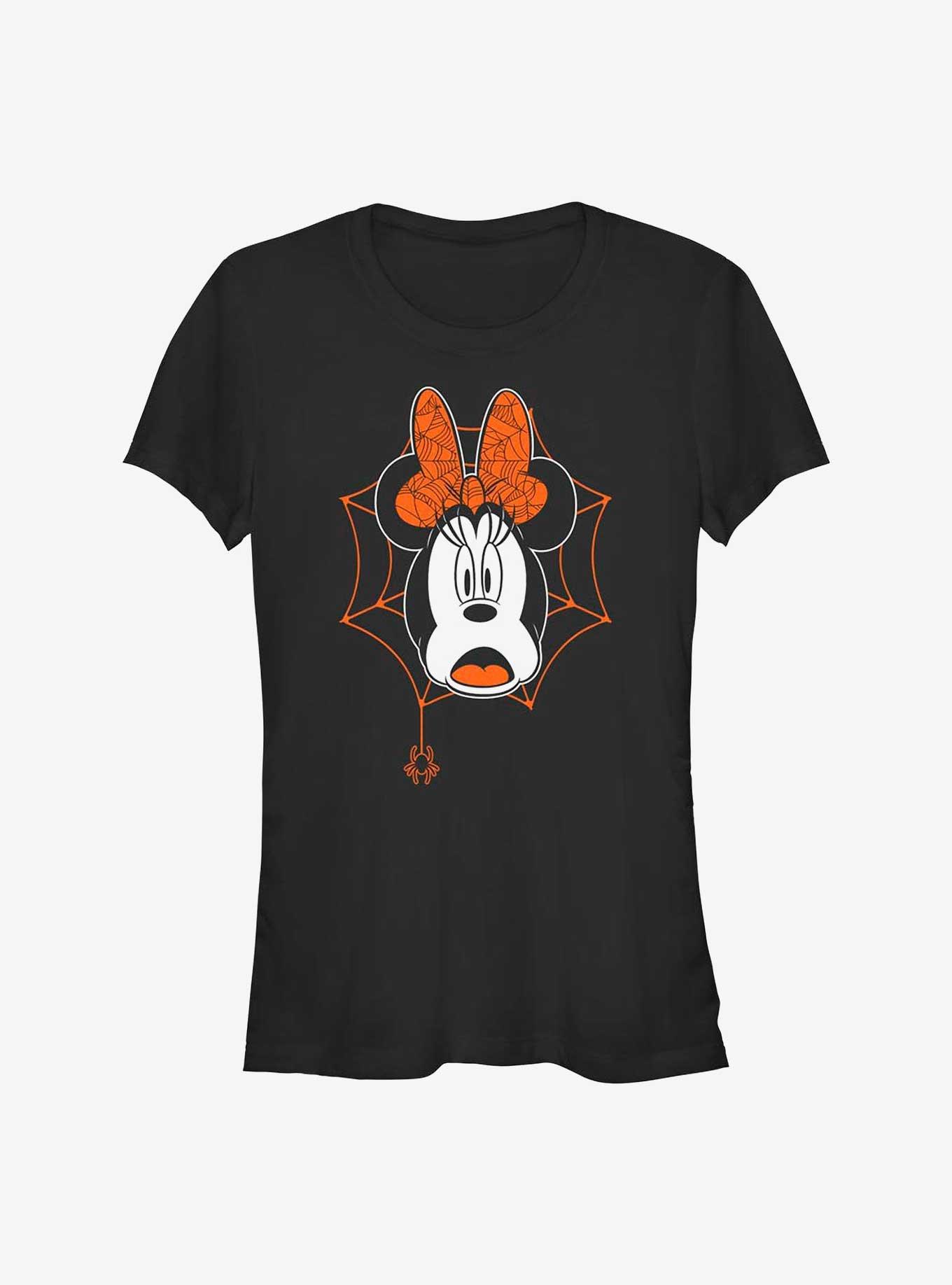 Disney Minnie Mouse Scared Minnie Girls T-Shirt, BLACK, hi-res