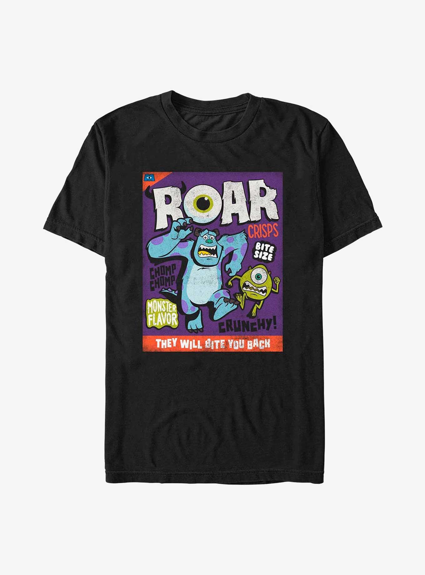 Disney Pixar Monsters University Mike and Sulley Roar Crisps T-Shirt ...