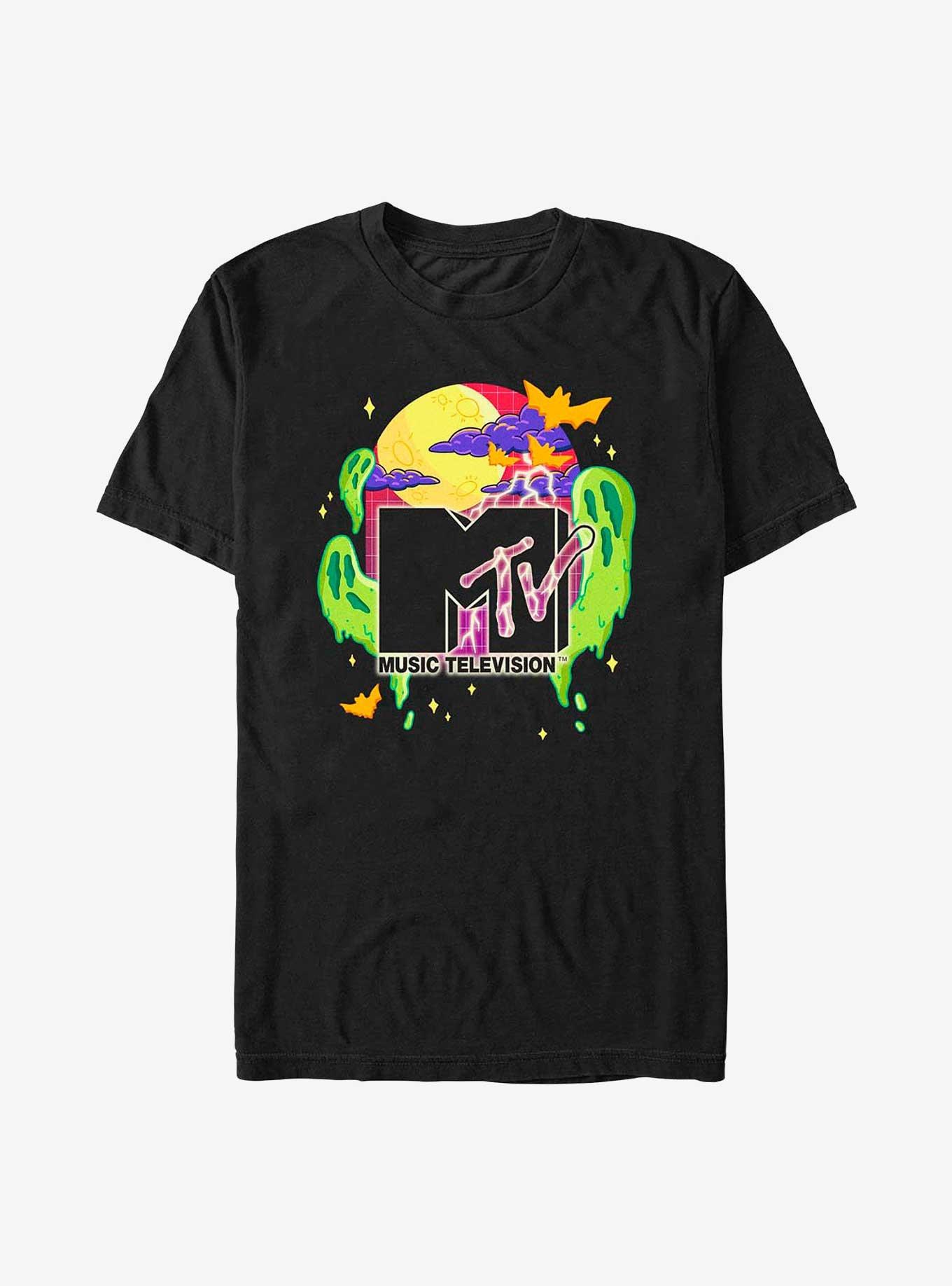 MTV Ghoulish Night T-Shirt, BLACK, hi-res