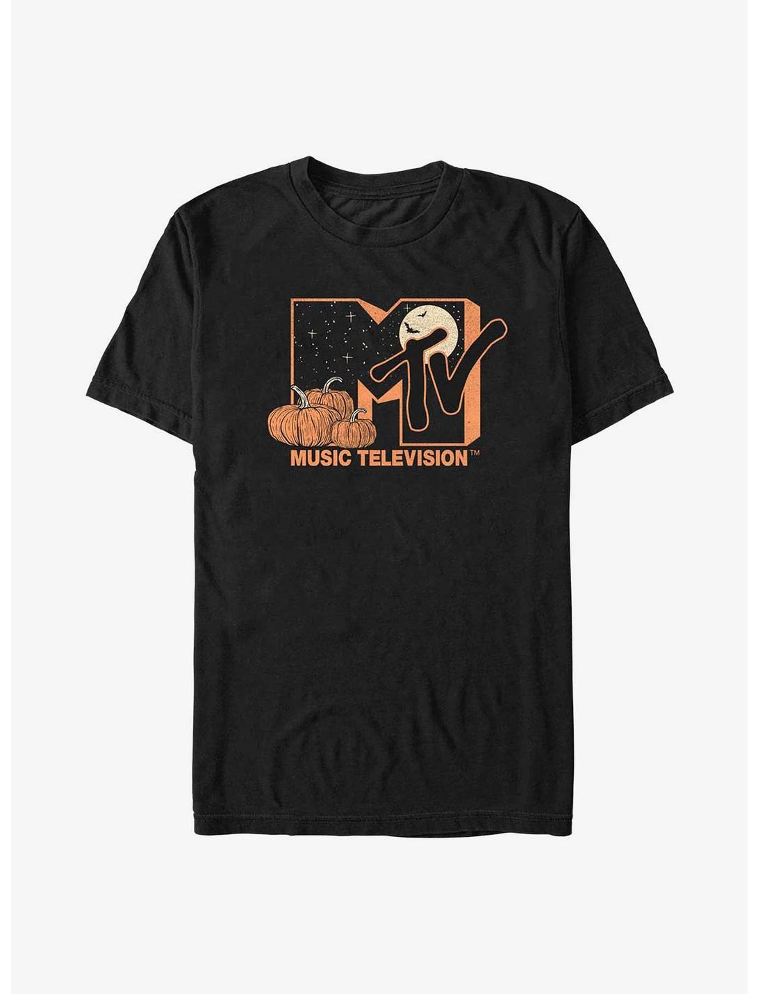 MTV Pumpkin Patch T-Shirt, BLACK, hi-res