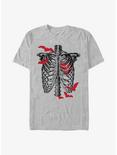MTV Skeleton Bats T-Shirt, ATH HTR, hi-res