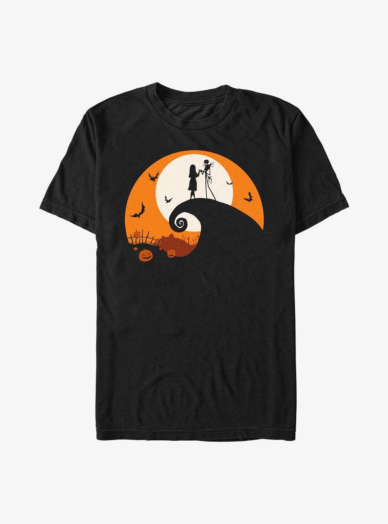Disney The Nightmare Before Christmas Jack And Sally Haunt Hill T-Shirt, , hi-res