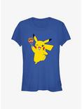Pokemon Caramel Apple Pikachu Girls T-Shirt, ROYAL, hi-res