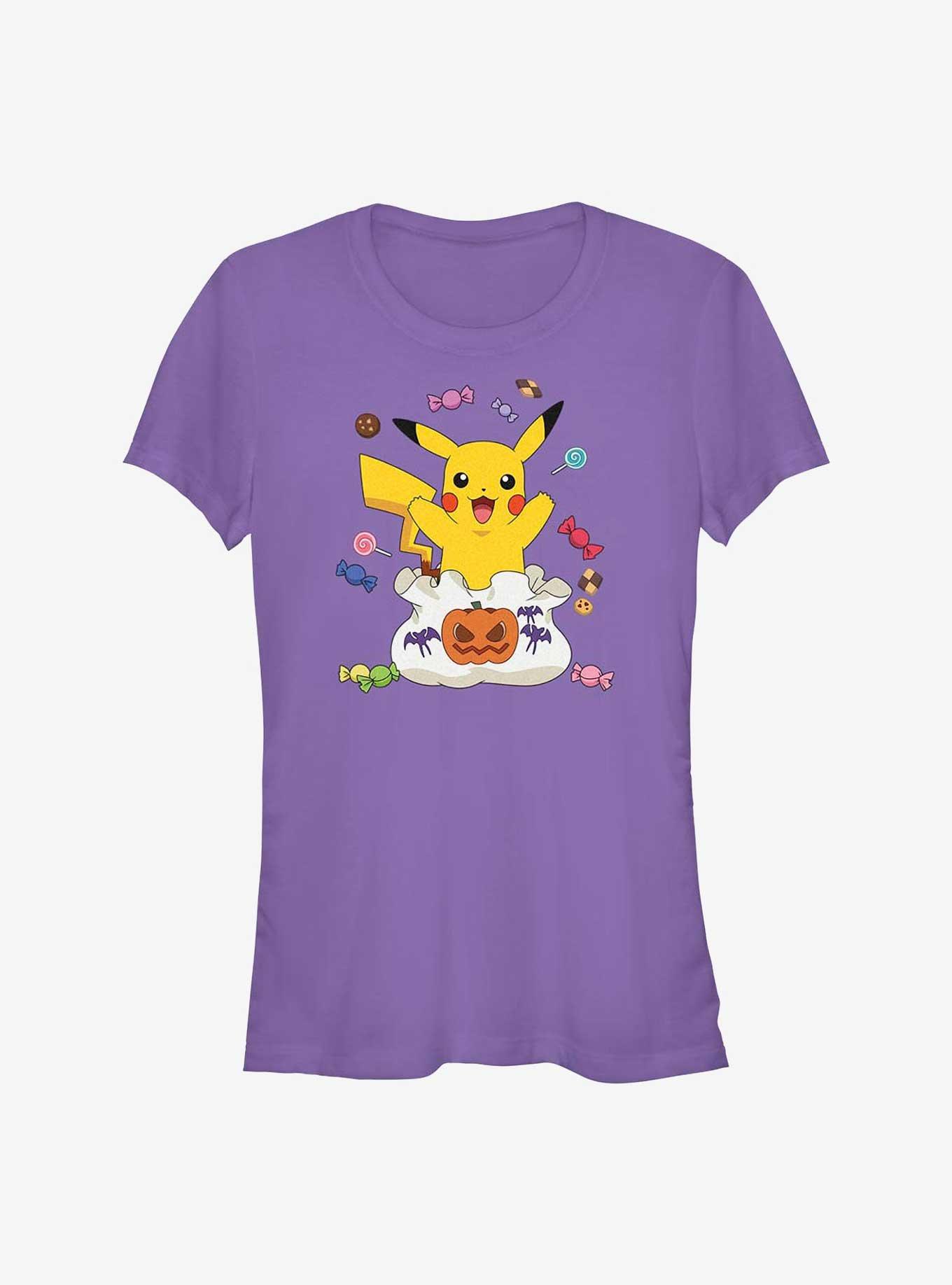 Pokemon Pikachu Candy Girls T-Shirt, PURPLE, hi-res