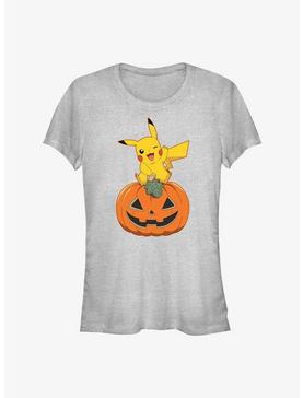 Pokemon Pikachu Pumpkin Girls T-Shirt, , hi-res