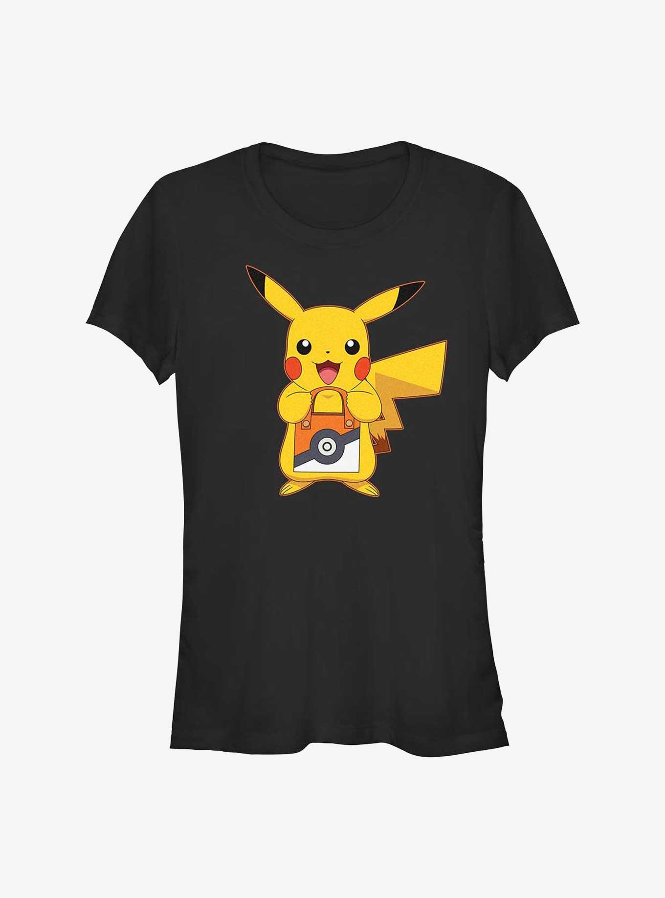 Pokemon Pikachu Treat Girls T-Shirt, BLACK, hi-res