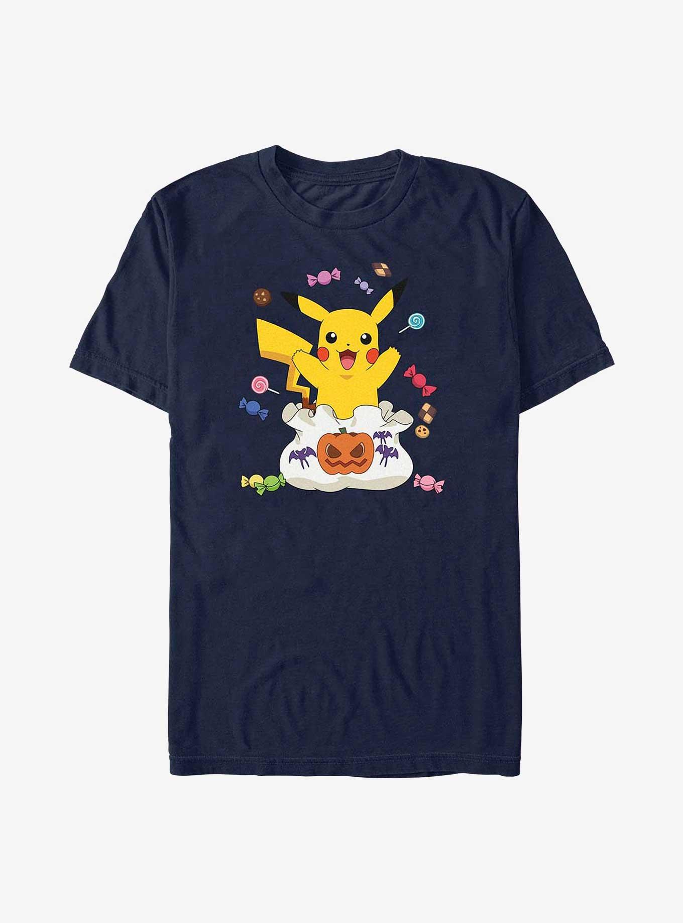 Pokemon Pikachu Candy T-Shirt, NAVY, hi-res
