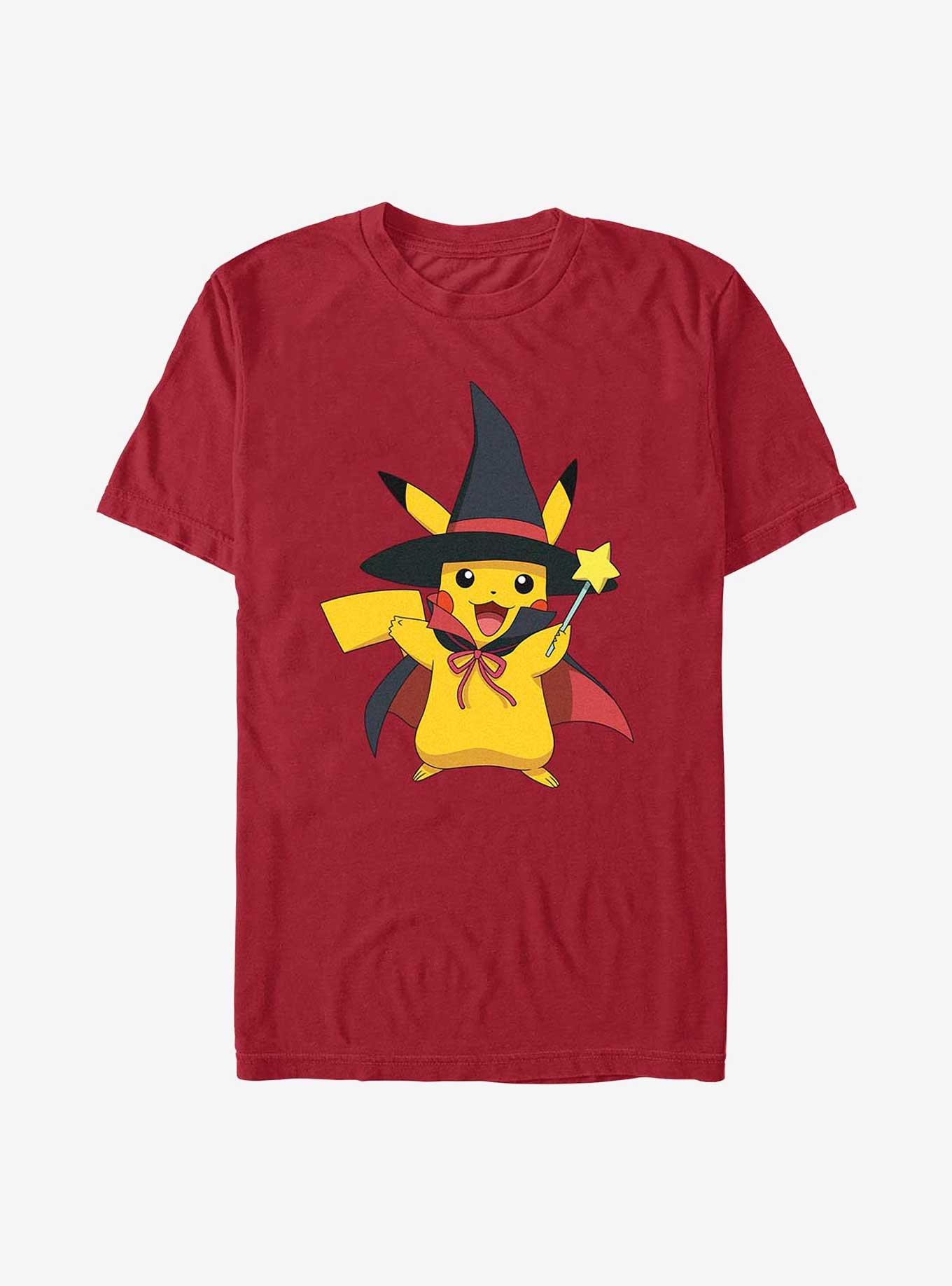 Pokemon Pikachu Wizard T-Shirt, CARDINAL, hi-res