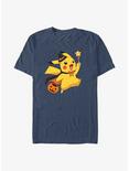 Pokemon Pikachu Wizard T-Shirt, NAVY HTR, hi-res