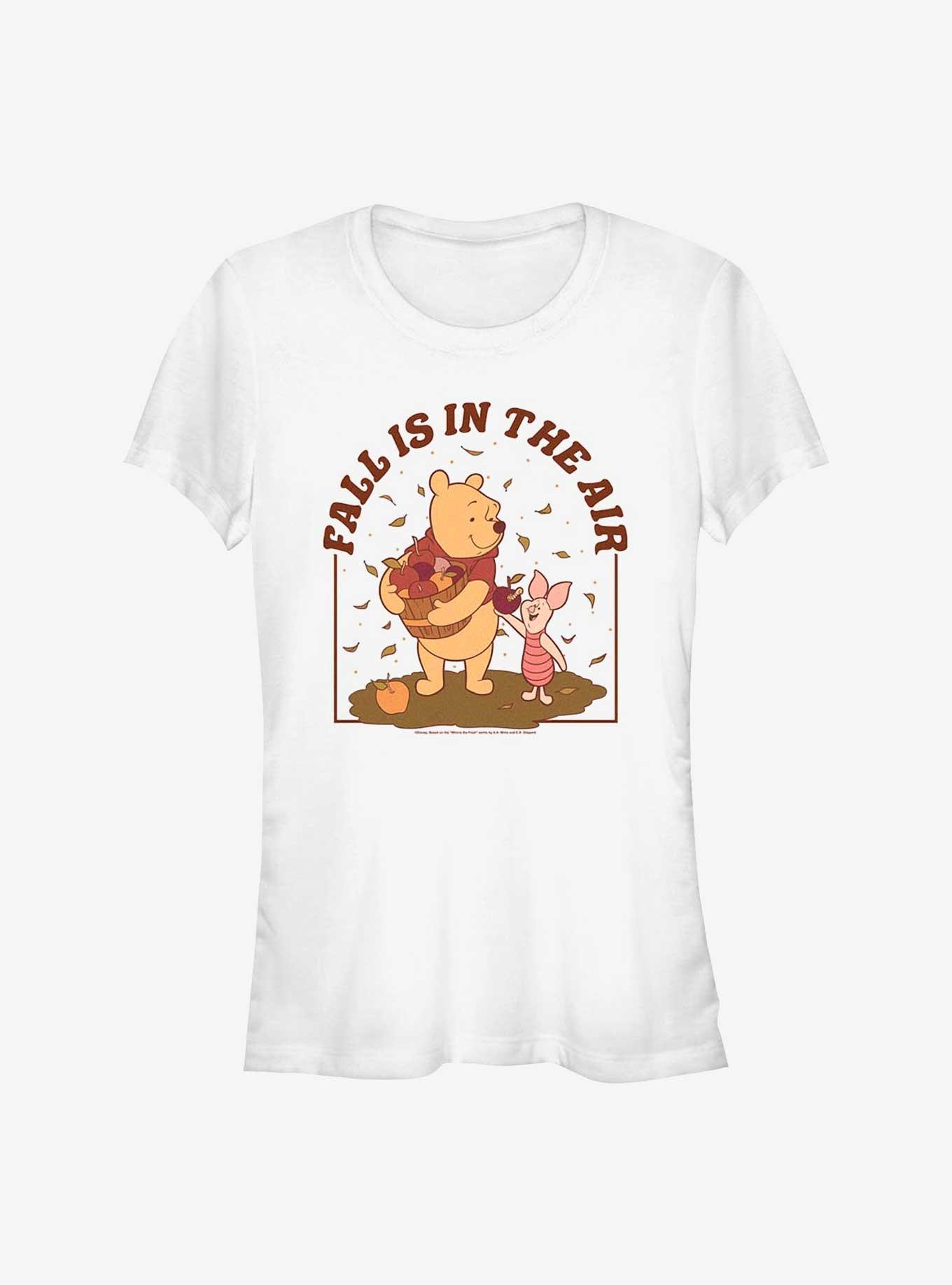 Disney Winnie The Pooh Winnie And Piglet Friendly Fall Girls T-Shirt, , hi-res