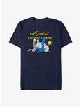 The Simpsons Treehouse of Horror Animal Characters T-Shirt, NAVY, hi-res