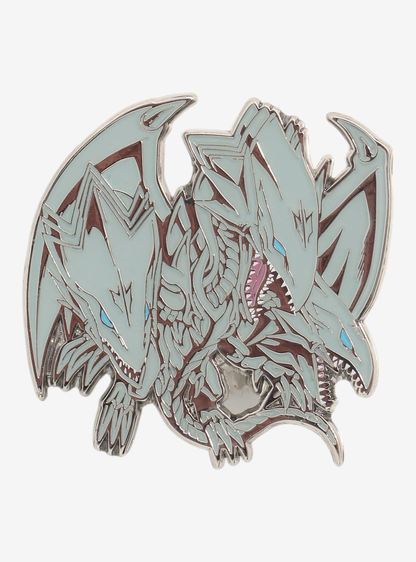 Yu-Gi-Oh! Blue-Eyes Ultimate Dragon Enamel Pin, , hi-res