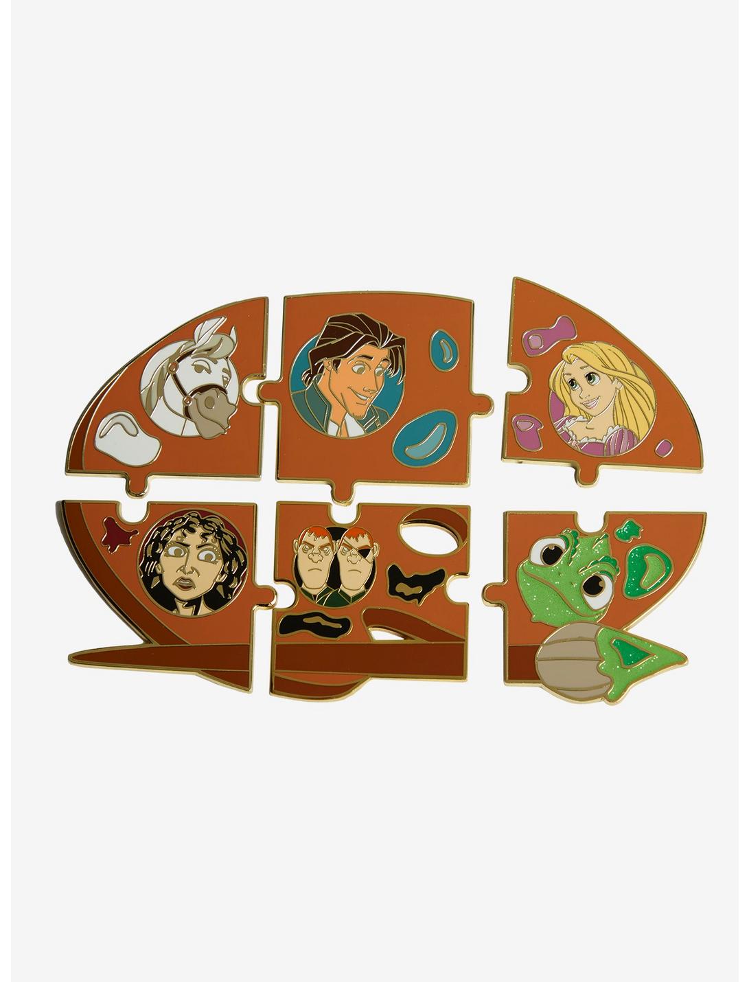 Loungefly Disney Tangled Character Paint Blind Box Enamel Pin, , hi-res