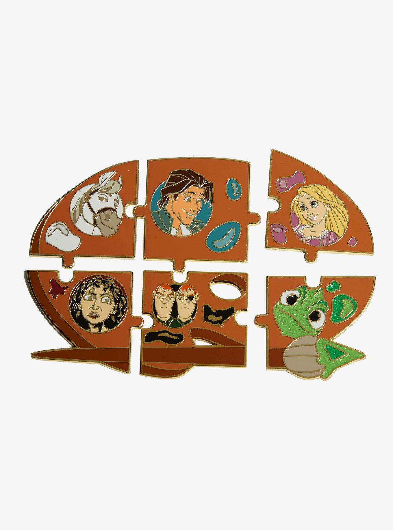 Loungefly Disney Tangled Character Paint Blind Box Enamel Pin, , hi-res