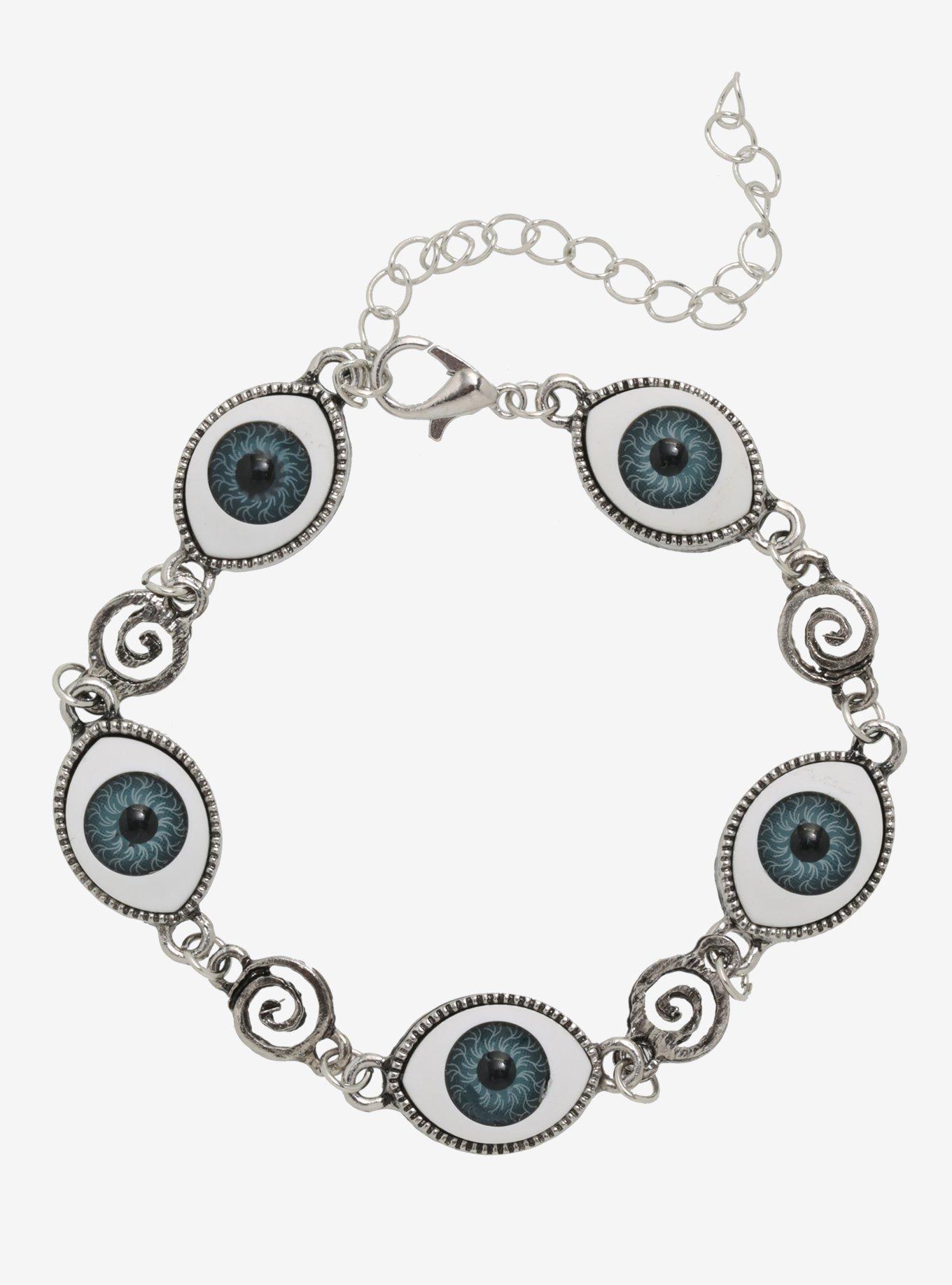 Eye Swirl Chain Bracelet