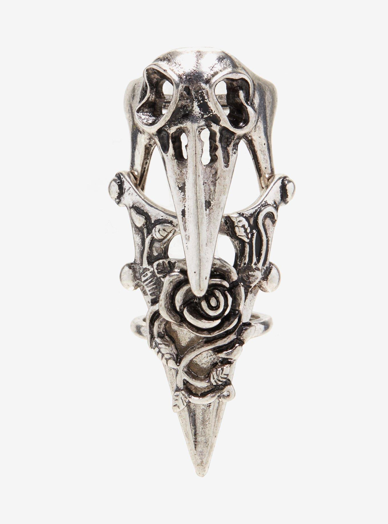 Bird Skull Armor Ring, , hi-res