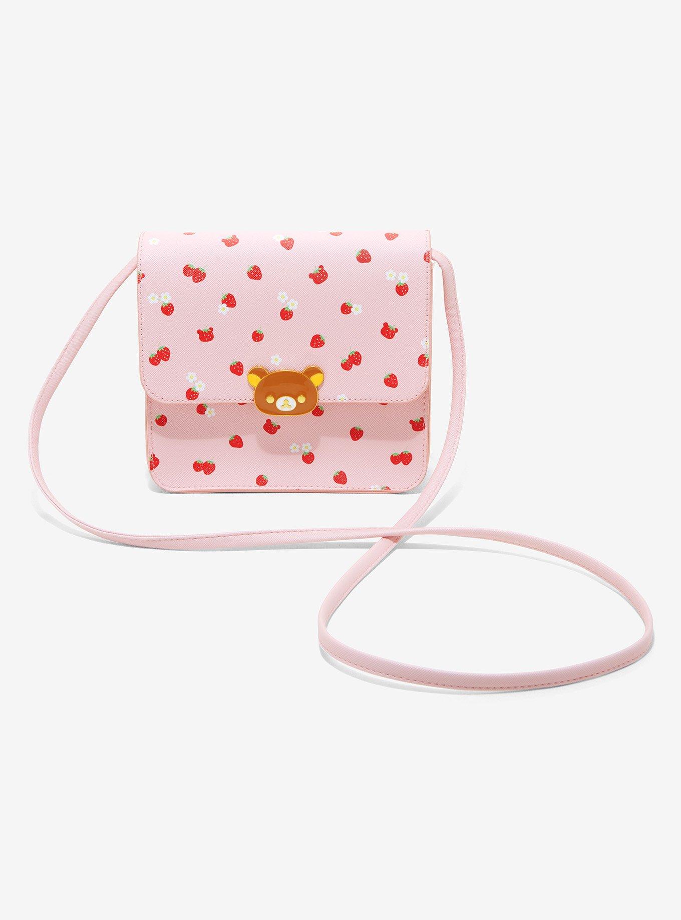 Rilakkuma Strawberries Crossbody Bag, , hi-res