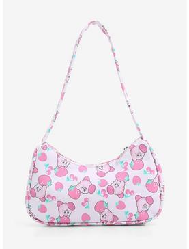 Kirby Pink Fruit Baguette Bag, , hi-res